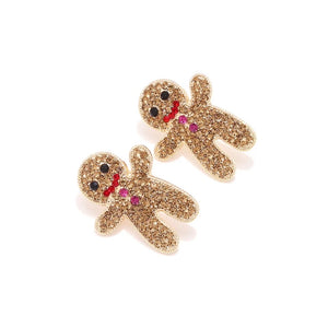 Miss Pinky Gingerbread Earrings