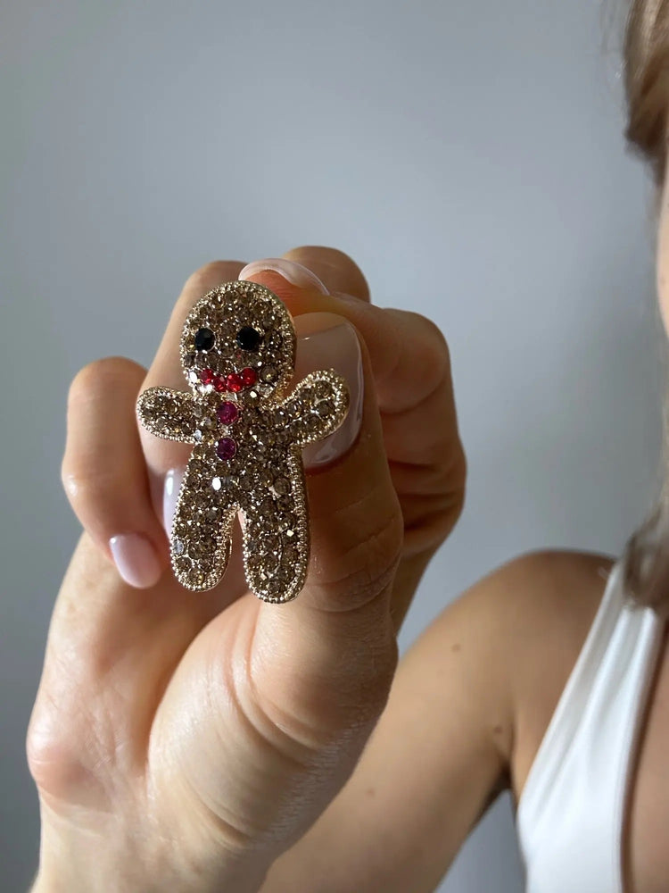 Miss Pinky Gingerbread Earrings