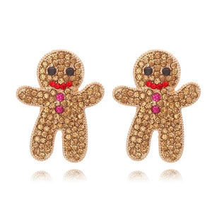 Miss Pinky Gingerbread Earrings