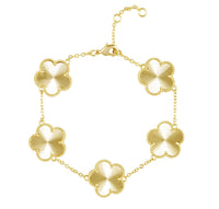 Golden Clover Bracelet