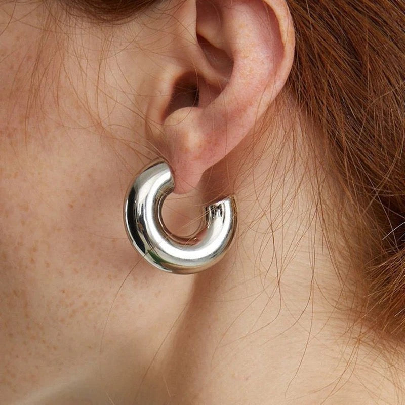 Chunky Hoop Earring