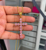 Le Glitz Cross Necklace